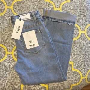 Mica Super High Straight Leg Jeans